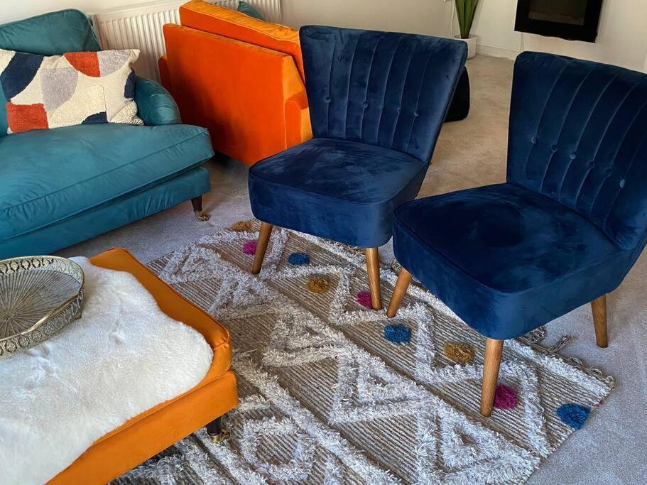 Luxury Modern 1Bed Sea View Apartment Rhôs-on-Sea エクステリア 写真