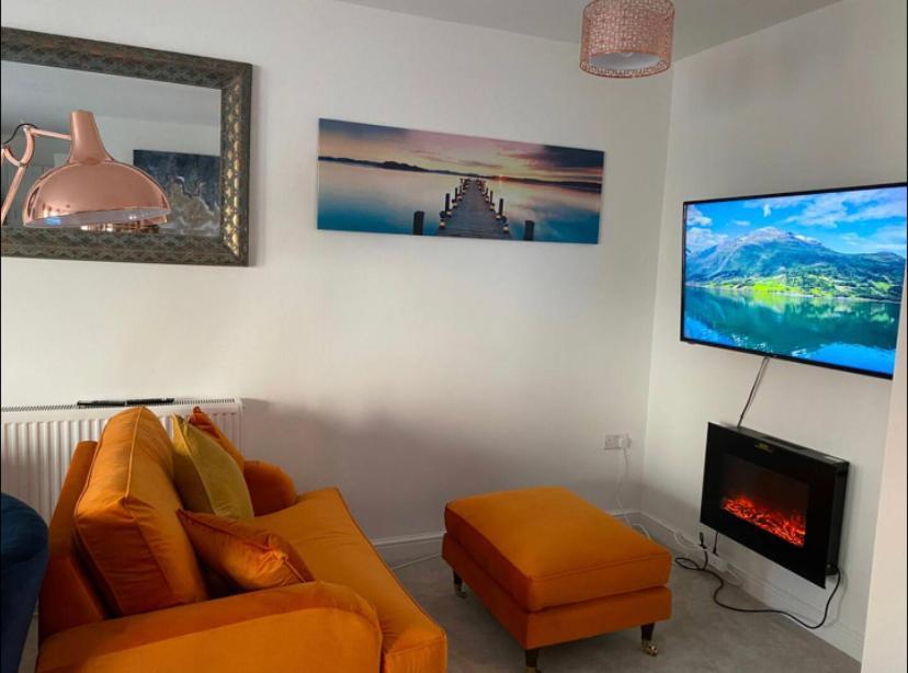 Luxury Modern 1Bed Sea View Apartment Rhôs-on-Sea エクステリア 写真