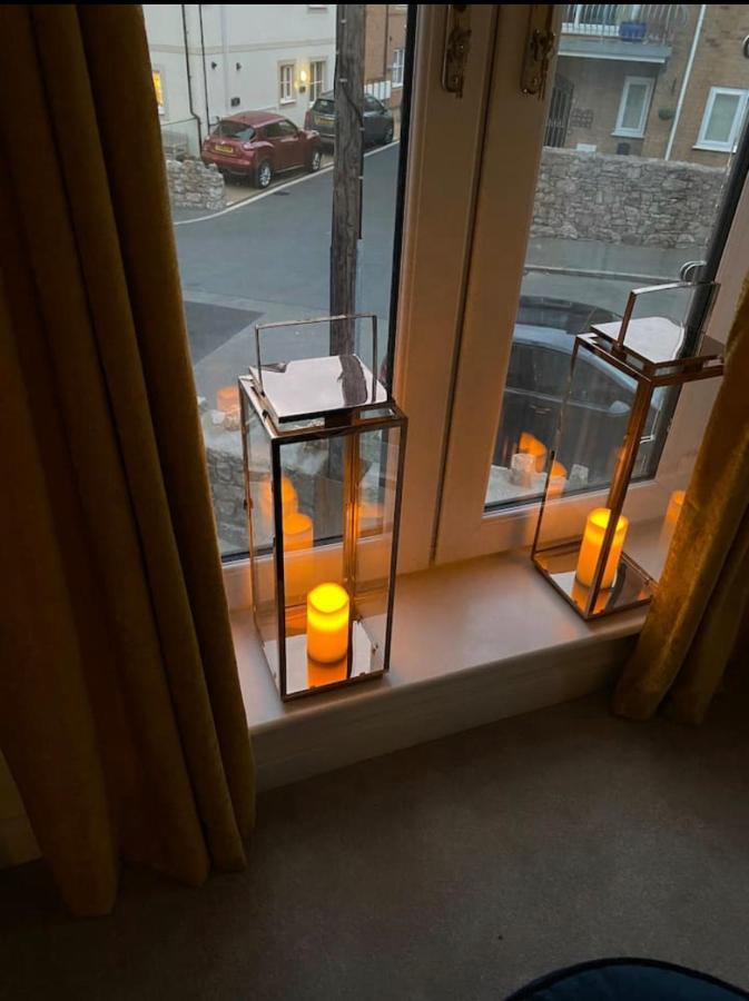 Luxury Modern 1Bed Sea View Apartment Rhôs-on-Sea エクステリア 写真
